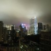 Hong Kong in the mist December evening