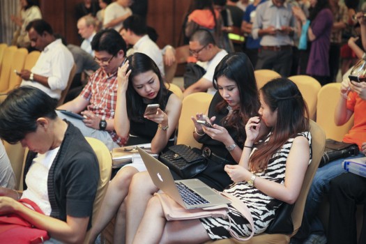 Attendees at the 8th Mobile Monday Bangkok 2014